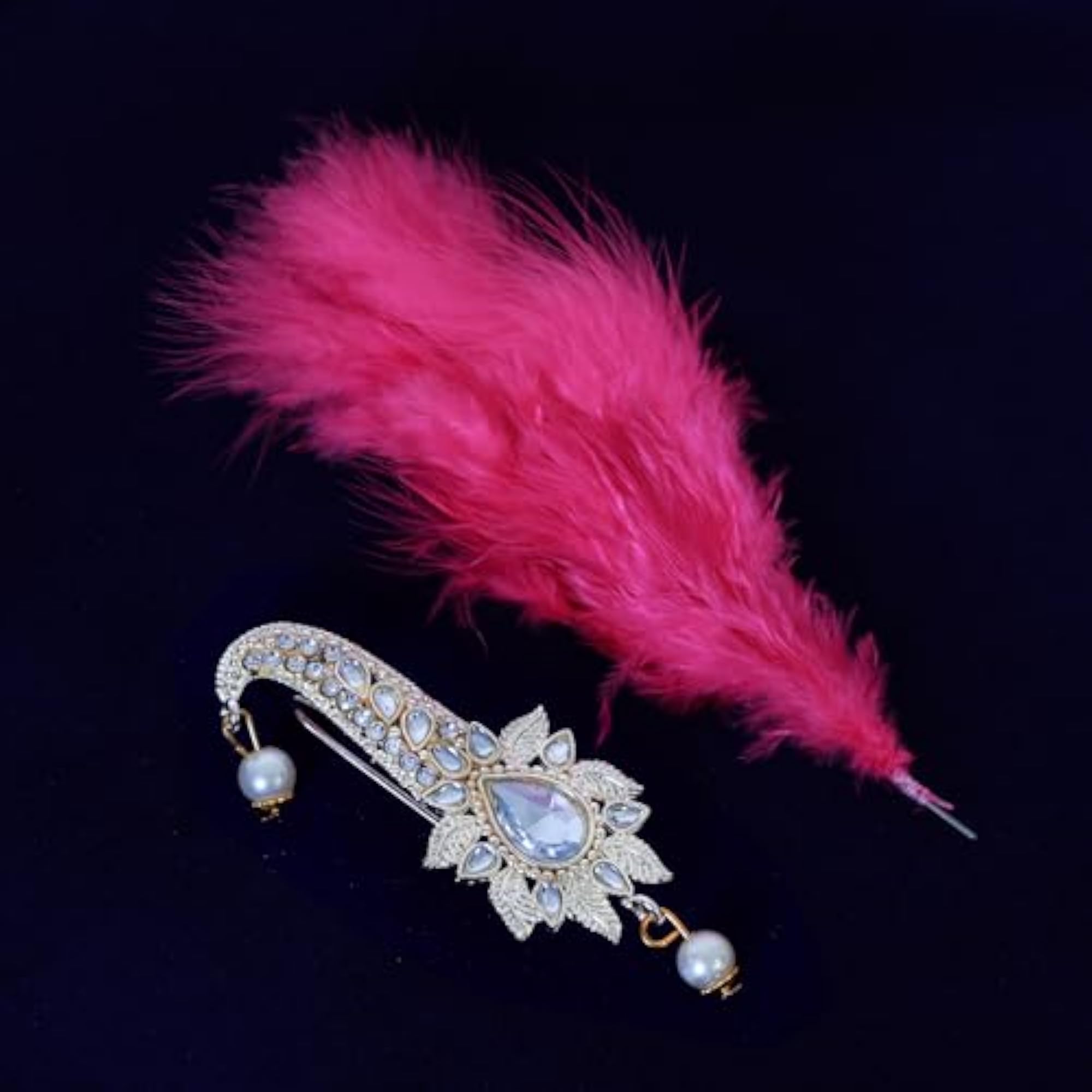 Groom Brooch for Wedding Safa, Elegant Accessory